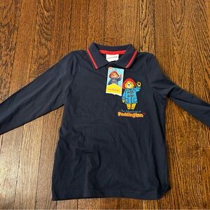 Paddington Bear Navy Kids Polo Shirt